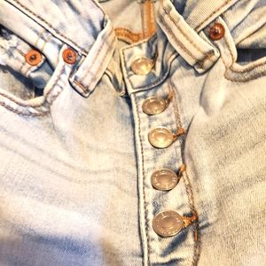 High rise flare jeans